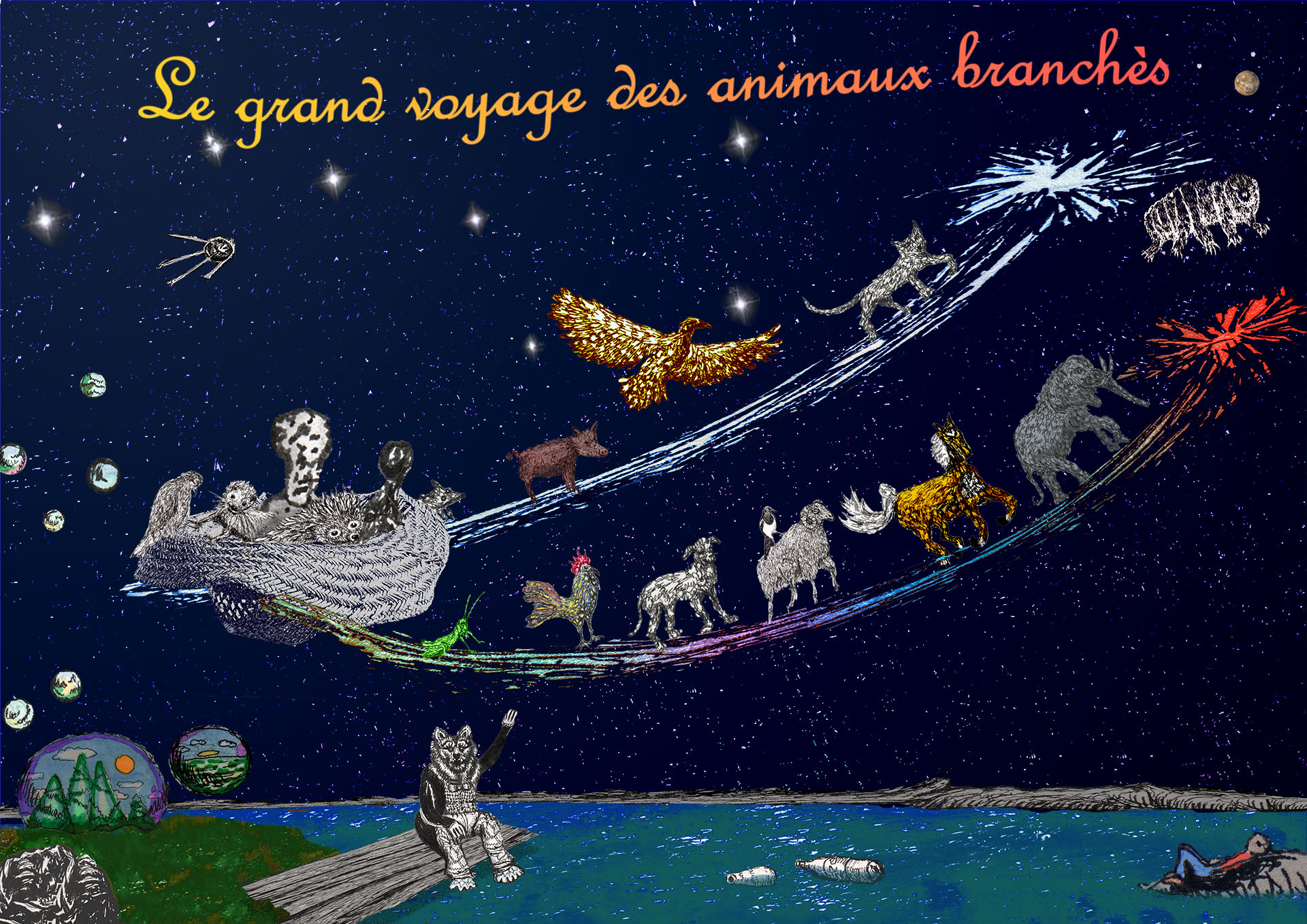 Le grand voyage des animaux branchés